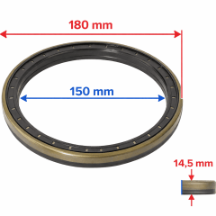RETENTOR TRAÇÃO HD - CASE 580N MODERNA 87349641