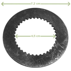 ARRUELA EXTERNA - TRAÇÃO 4X4 ZF APL 3050 - MASSEY FERGUSON VALTRA NEW HOLLAND JOHN DEERE  80605900
