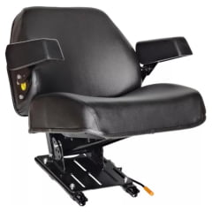 Assento Banco Completo - Tratores universal - SOMENTE TRATORES AGRÍCOLAS - MASSEY FERGUSON / VALTRA / JOHN DEERE / AGRALE (Fixação em trilho duplo) 80171900