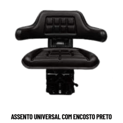 Assento Banco Universal Completo com Regulagem de Molejo e Regulagem para Frente e Atrás – UNIVERSAL SOMENTE TRATORES AGRÍCOLAS tc