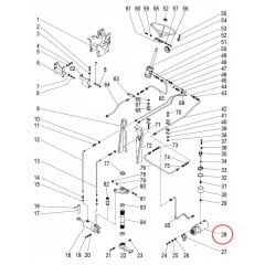 BOMBA HIDRAULICA DIREÇAÕ - MASSEY FERGUSON 265 / 275 / 283 / 290