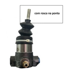 Cilindro Auxiliar de Freio - TRATORES MASSEY FERGUSON (ponta com rosca)