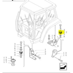 COXIM CABINE - NEW HOLLAND  81866330