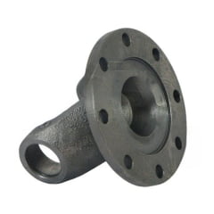 FLANGE EIXO CARDAN TRAÇÃO  4x4 - MASSEY FERGUSON / VALTRA 84137200 80633900 para cruzeta de copo 30mm x 106mm - 8 furos