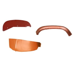 CONJUNTO 3 PAINEIS INFERIORES - LATA - MASSEY FERGUSON 50X / 55X / 65X