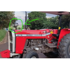 CHAPÉU PRÉ FILTRO AR - MASSEY FERGUSON 265 /275 / 283 / 290 ANTIGOS | MASSEY FERGUSON 86R HS | CASE 580H (BOCAL COM 64MM)