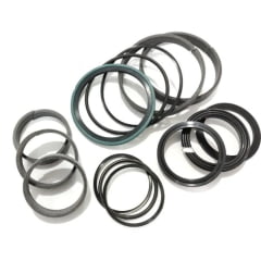 JOGO DE VEDAÇÃO CILINDRO HIDRÁULICO CAÇAMBA CONCHA TRASEIRA - MF 65R / 86 (RACINE) JOGO DE VEDAÇÃO CILINDRO HIDRÁULICO CAÇAMBA CONCHA TRASEIRA - MF 65R / 86 (RACINE)