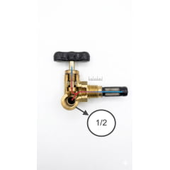 Torneira Tanque Combustível - TRATORES MF 50X / 55X / 65X / 235 / 250 / 265 / 275 / 290 | RETROESCAVADEIRA 65R / 86