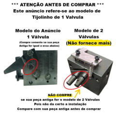 VALVULA DO HIDRÁULICO COMPLETA TIJOLO / TIJOLINHO - VALMET 62 / 65 / 68 / 78 / 85 / 86 / 88 - VALTRA 685 / 785 - BF65 / BF75 - 158161 / 158160