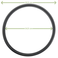 Vedação do Filtro Ar Banhado a Óleo - de 16centimetros Vedação do Filtro Ar Banhado a Óleo - de 16centimetros